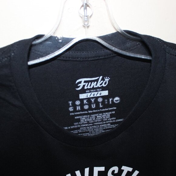 3/$55❤️unworn Funko Toru Mutsuki shirt 2022 Tokyo Ghoul:re Ghoul Investigator - Picture 3 of 5